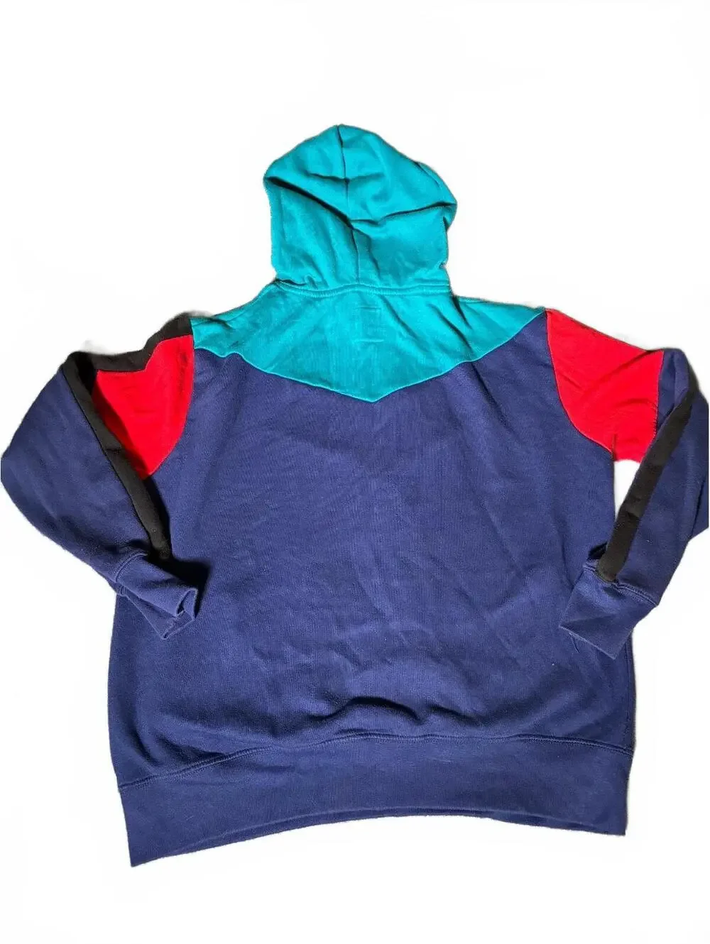 Vintage Colorful Blackjack Brand Jacket 1999 Color Block Zip Up Hoodie Pullover